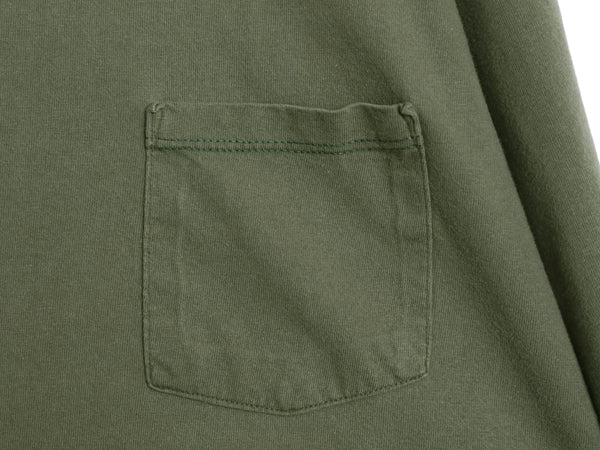 90s BVD ポケット付き 無地 半袖 Tシャツ メンズL / オールド 無地T ポケT シングルステッチ ヘビーウェイト コットン カットソー ブランク