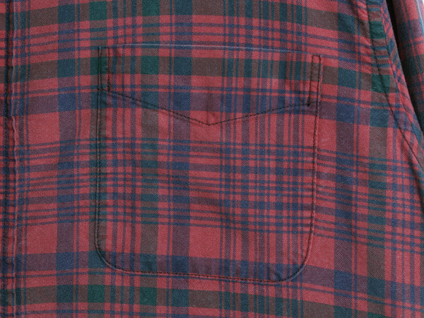 デニム&サプライ ラルフローレン チェック 長袖 ボタンダウン シャツ メンズ XL ポロ REGULAR FIT オックスフォード ポケット 大きいサイズ