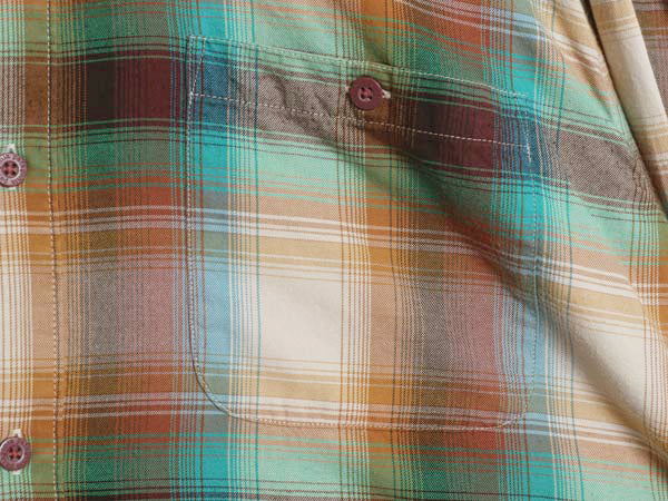 パタゴニア ロングスリーブ オーガニック ピマ コットン シャツ メンズ XL 14年製 アウトドア 長袖シャツ オンブレ チェック 大きいサイズ