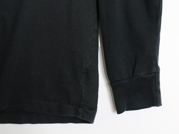 00s ポロ ラルフローレン 長袖 Tシャツ メンズ M オールド ロンT ロングスリーブ コットン ワンポイント カットソー シンプル ゆったり 黒