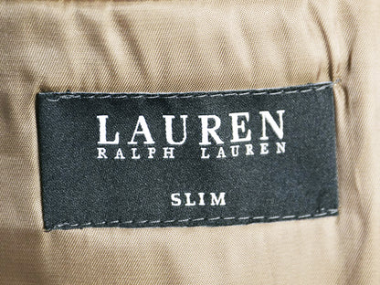 デッドストック ローレン ラルフローレン テーラード ジャケット メンズ M 程/ ポロ ブレザー スーツ ウール スリム きれいめ ビジネス 灰