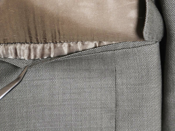 デッドストック ローレン ラルフローレン テーラード ジャケット メンズ M 程/ ポロ ブレザー スーツ ウール スリム きれいめ ビジネス 灰