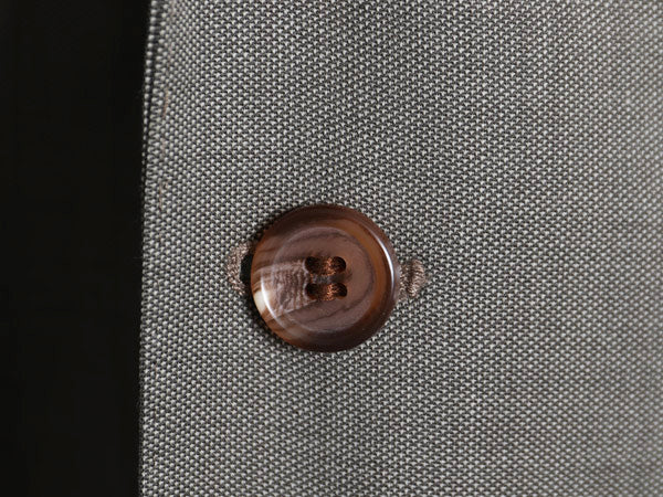 デッドストック ローレン ラルフローレン テーラード ジャケット メンズ M 程/ ポロ ブレザー スーツ ウール スリム きれいめ ビジネス 灰