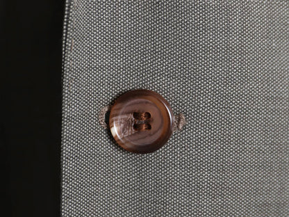 デッドストック ローレン ラルフローレン テーラード ジャケット メンズ M 程/ ポロ ブレザー スーツ ウール スリム きれいめ ビジネス 灰