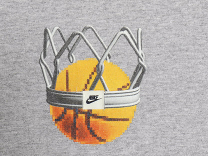 00s ナイキ 両面 プリント Tシャツ メンズ L / 古着 オールド バスケ グラフィック アート イラスト スウッシュ カットソー ヘビーウェイト
