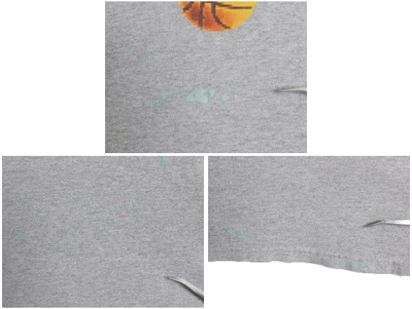 00s ナイキ 両面 プリント Tシャツ メンズ L / 古着 オールド バスケ グラフィック アート イラスト スウッシュ カットソー ヘビーウェイト