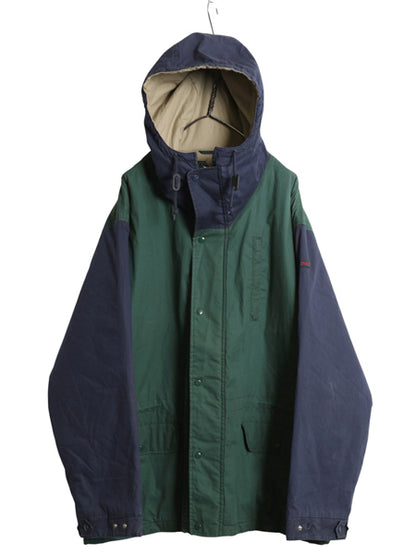 80s 90s ★ ポロカントリー ラルフローレン コットン マウンテンパーカー メンズ XL / 古着 ヴィンテージ ジャケット 中綿 マンパ ハーフ丈