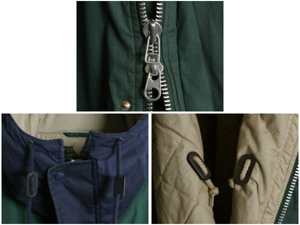 80s 90s ★ ポロカントリー ラルフローレン コットン マウンテンパーカー メンズ XL / 古着 ヴィンテージ ジャケット 中綿 マンパ ハーフ丈