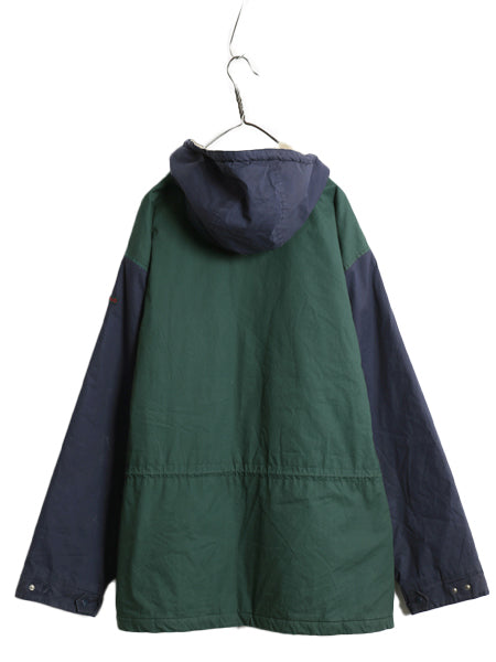 80s 90s ★ ポロカントリー ラルフローレン コットン マウンテンパーカー メンズ XL / 古着 ヴィンテージ ジャケット 中綿 マンパ ハーフ丈