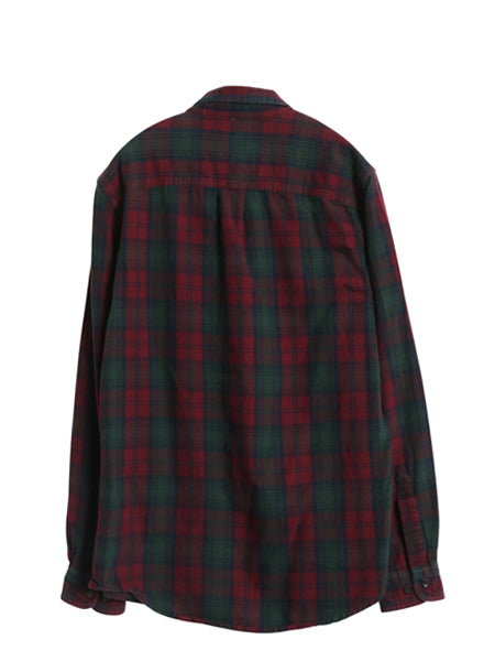 エルエルビーン 長袖 ボタンダウン フランネル シャツ メンズ S / 古着 アウトドア コットン 長袖シャツ ネルシャツ チェック マルチカラー