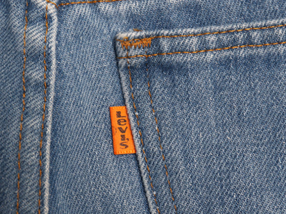 80s USA製 リーバイス 716 ブーツカット デニム パンツ 実寸 29 29 古着 ヴィンテージ 517 ジーンズ ジーパン フレア オレンジタブ 42TALON