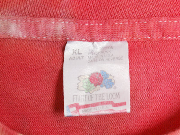 90s USA製 タイダイ 染め 半袖 Tシャツ メンズ XL オールド コットン カットソー トップス シングルステッチ マルチカラー 大きいサイズ