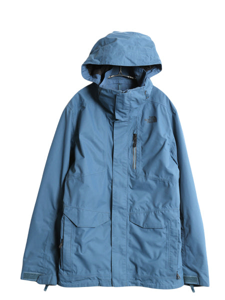 ノースフェイス ナイロン マウンテンパーカー ジャケット メンズ M / 古着 DRYVENT マンパ フルジップ ジャンパー メッシュ ライナー付き