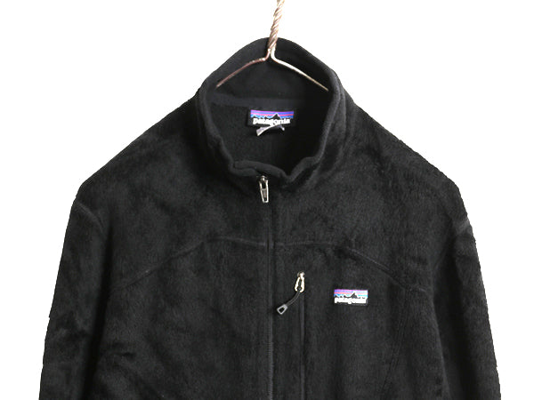 パタゴニア R2 フリース ジャケット メンズ M / 13年製 アウトドア フルジップ ブルゾン ジャンパー ボア ハイ パイル レギュレーター 黒