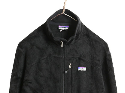 パタゴニア R2 フリース ジャケット メンズ M / 13年製 アウトドア フルジップ ブルゾン ジャンパー ボア ハイ パイル レギュレーター 黒