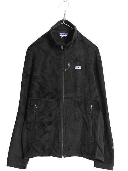 パタゴニア R2 フリース ジャケット メンズ M / 13年製 アウトドア フルジップ ブルゾン ジャンパー ボア ハイ パイル レギュレーター 黒