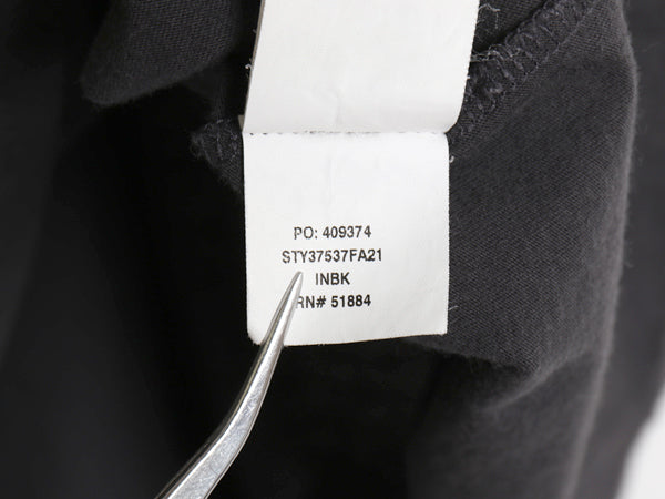 パタゴニア 両面 プリント 半袖 Tシャツ レディース  M  / 21年製 アウトドア カットソー P6 バックプリント ボックスロゴ クルーネック 灰