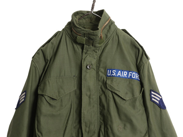 70s 米軍実物 USAF M-65 フィールド ジャケット SMALL REGULAR / 古着 76年製 ヴィンテージ ミリタリー 3rd ブラス 軍物 空軍 ジャンパー
