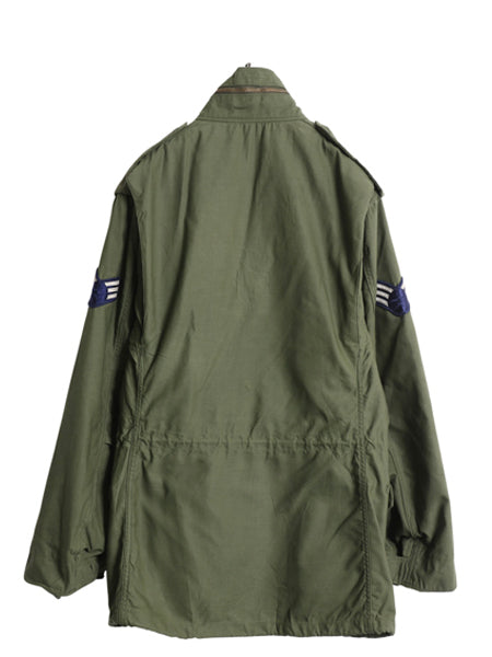 70s 米軍実物 USAF M-65 フィールド ジャケット SMALL REGULAR / 古着 76年製 ヴィンテージ ミリタリー 3rd ブラス 軍物 空軍 ジャンパー