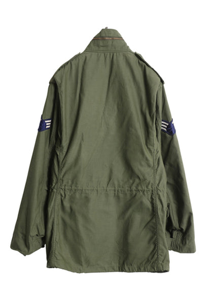 70s 米軍実物 USAF M-65 フィールド ジャケット SMALL REGULAR / 古着 76年製 ヴィンテージ ミリタリー 3rd ブラス 軍物 空軍 ジャンパー