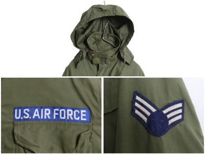 70s 米軍実物 USAF M-65 フィールド ジャケット SMALL REGULAR / 古着 76年製 ヴィンテージ ミリタリー 3rd ブラス 軍物 空軍 ジャンパー