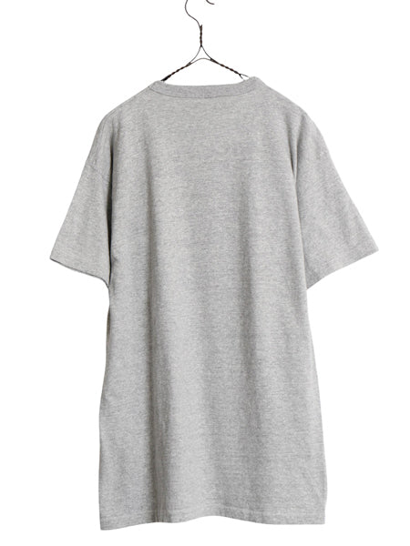 80s USA製 ★ チャンピオン NYU 3段 カレッジ プリント Tシャツ メンズ L 古着 ヴィンテージ 88 12 シングルステッチ トリコタグ 霜降り 灰