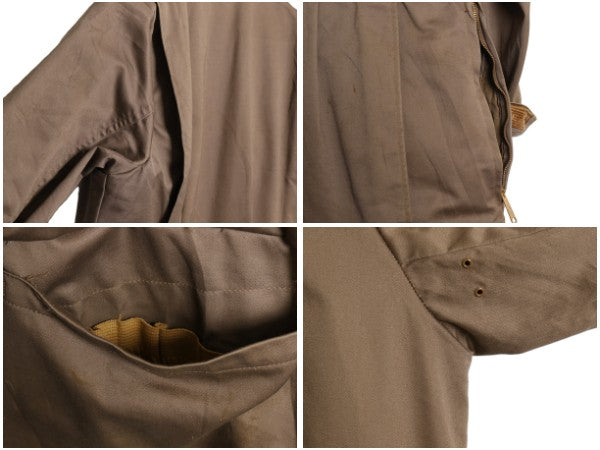 70s USA製 ★ シアーズ Ted Williams ハンティング ジャケット メンズ M 程 古着 ヴィンテージ アウトドア 襟コーデュロイ カバーオール 茶