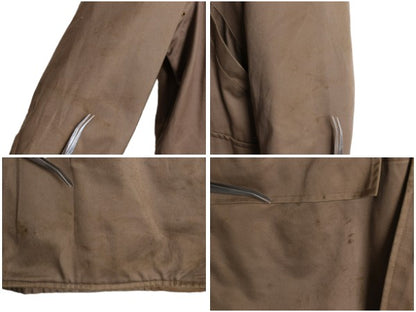 70s USA製 ★ シアーズ Ted Williams ハンティング ジャケット メンズ M 程 古着 ヴィンテージ アウトドア 襟コーデュロイ カバーオール 茶