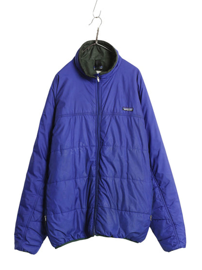00s ★ パタゴニア ファイヤーボール ジャケット メンズ XXL オールド 00年製 中綿 ナイロン ブルゾン コバルト アウトドア 大きいサイズ