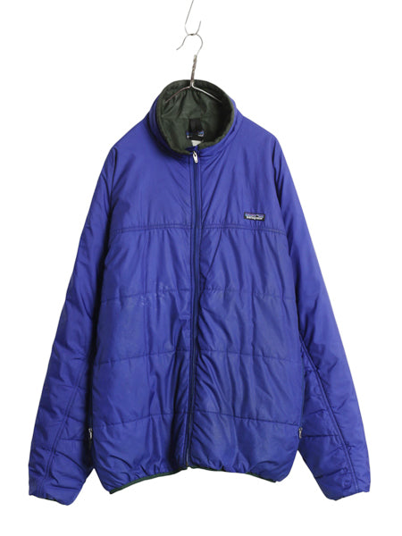 00s ★ パタゴニア ファイヤーボール ジャケット メンズ XXL オールド 00年製 中綿 ナイロン ブルゾン コバルト アウトドア 大きいサイズ