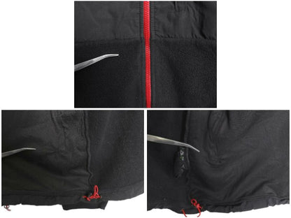 ノースフェイス デナリ ジャケット メンズ XL アウトドア フリース ナイロン ブルゾン ハイネック フルジップ アウター 大きいサイズ 黒