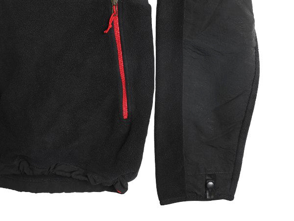 ノースフェイス デナリ ジャケット メンズ XL アウトドア フリース ナイロン ブルゾン ハイネック フルジップ アウター 大きいサイズ 黒