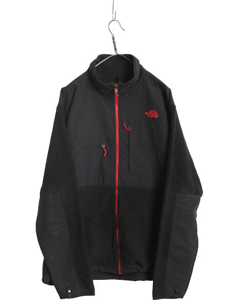 ノースフェイス デナリ ジャケット メンズ XL アウトドア フリース ナイロン ブルゾン ハイネック フルジップ アウター 大きいサイズ 黒