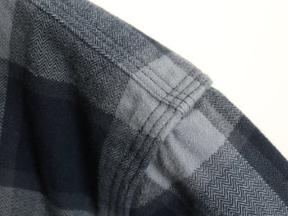 US企画 カーハート 長袖 ヘビー フランネル シャツ メンズ M / 古着 チェック ORIGINAL FIT ワーク ネルシャツ コットン ワンポイント 厚手
