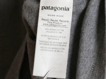 パタゴニア プリント 長袖 Tシャツ メンズ L / 17年製 アウトドア ロンT ロングスリーブ P-6 グラフィック ショップ ステッカー カットソー