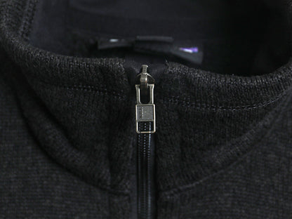 パタゴニア ベターセーター ジャケット レディース S / 古着 17年製 フリース セーター ブルゾン フルジップ アウトドア シンプル ブラック