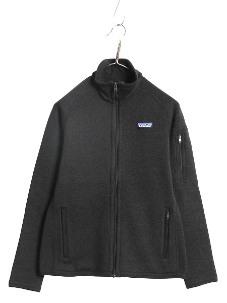 パタゴニア ベターセーター ジャケット レディース S / 古着 17年製 フリース セーター ブルゾン フルジップ アウトドア シンプル ブラック