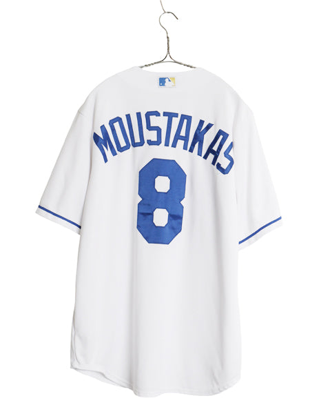 ロイヤルズ ベースボール シャツ メンズ L / MLB オフィシャル マジェスティック 大リーグ ユニフォーム ゲームシャツ ジャージ 半袖シャツ