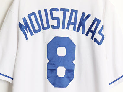 ロイヤルズ ベースボール シャツ メンズ L / MLB オフィシャル マジェスティック 大リーグ ユニフォーム ゲームシャツ ジャージ 半袖シャツ