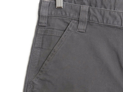 カーハート キャンバス ショートパンツ メンズ 34 古着 ワーク ストレッチ コットン ショーツ 短パン ダック ハーフパンツ ゆったり グレー