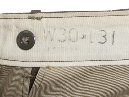 ほぼ デッドストック  40s 米軍実物 US AMRY ウール フィールド パンツ 30 31 / ヴィンテージ ミリタリー スラックス ストレート M-45 軍物