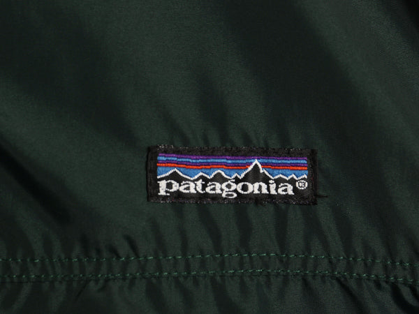 90s USA製 ★ パタゴニア シェルド キャプリーン ジャケット メンズ XL 92年製 オールド シンチラ ナイロン 裏 フリース ブルゾン グリーン