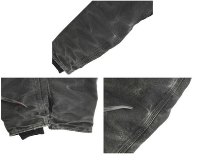 US企画 カーハート ダック シエラ ジャケット レディース L 古着 裏 ボア パイル フリース フルジップ ブルゾン アクティブ ワーク 廃盤 黒