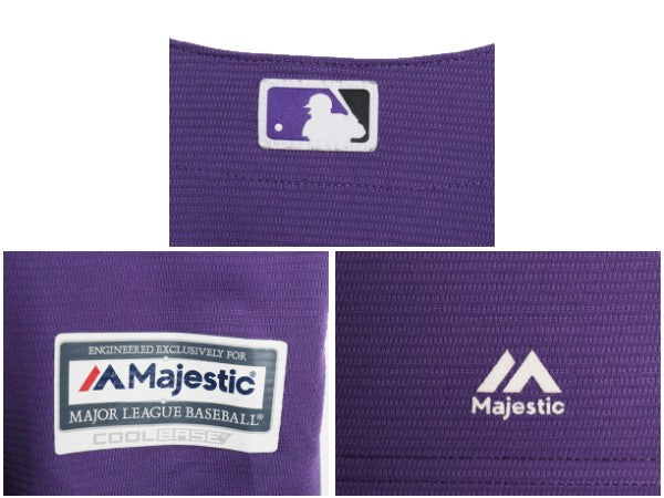 USA製 ロッキーズ ベースボール シャツ メンズ XL / MLB オフィシャル マジェスティック 大リーグ ユニフォーム ゲームシャツ 大きいサイズ