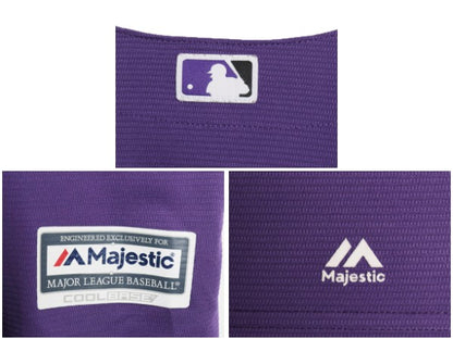 USA製 ロッキーズ ベースボール シャツ メンズ XL / MLB オフィシャル マジェスティック 大リーグ ユニフォーム ゲームシャツ 大きいサイズ