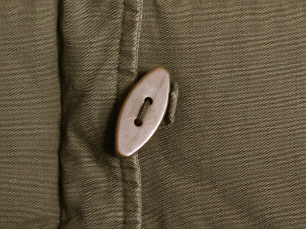 パタゴニア トグル ダウン ジャケット レディース M 古着 14年製 600フィル オーガニック コットン キャンバス ジャンパー ブルゾン カーキ