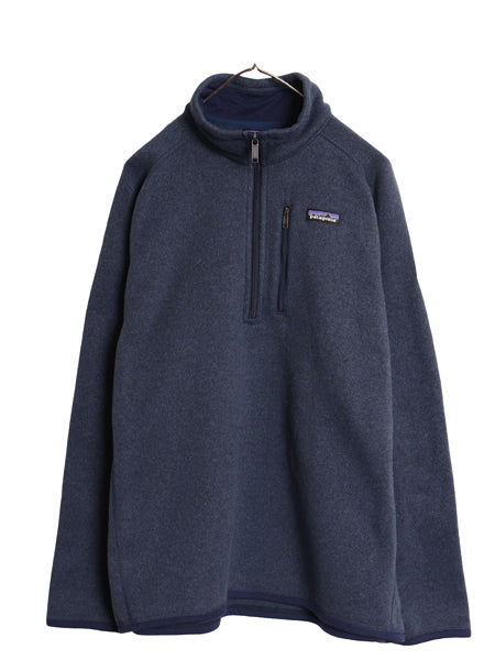 パタゴニア ベターセーター ハーフジップ メンズ L / 17年製 アウトドア フリース セーター 裏起毛 ジャケット プルオーバー ネイビー 企業