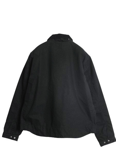 ほぼ デッドストック カーハート デトロイト ジャケット メンズ L 新品 ダック ワーク ブランケット ライナー付き ブルゾン フルジップ 黒