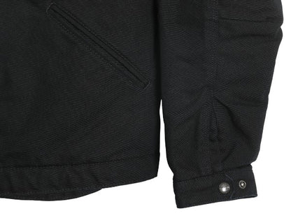 ほぼ デッドストック カーハート デトロイト ジャケット メンズ L 新品 ダック ワーク ブランケット ライナー付き ブルゾン フルジップ 黒