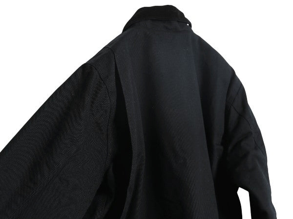 ほぼ デッドストック カーハート デトロイト ジャケット メンズ L 新品 ダック ワーク ブランケット ライナー付き ブルゾン フルジップ 黒